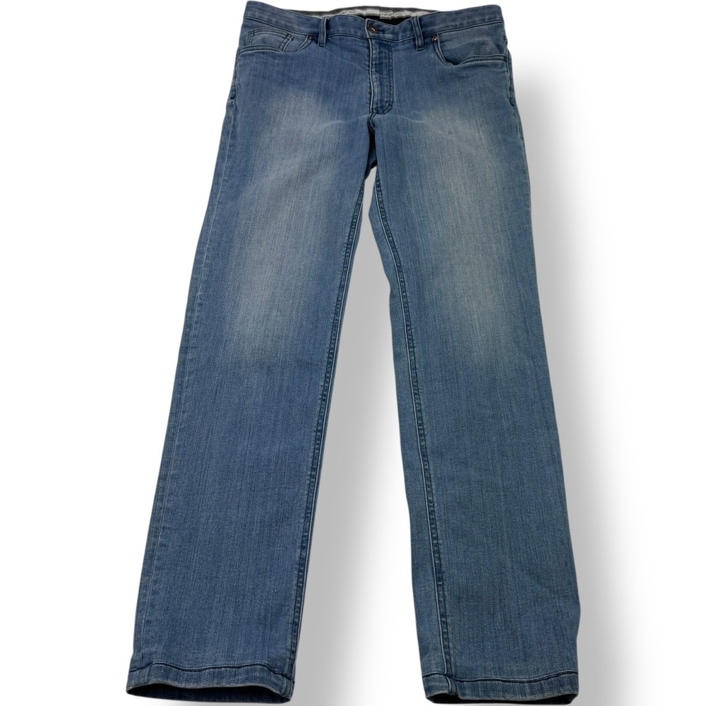 Hiltl Light Blue Stretch Slim Fit 5 Pocket Jeans Men's Size 33x30‎